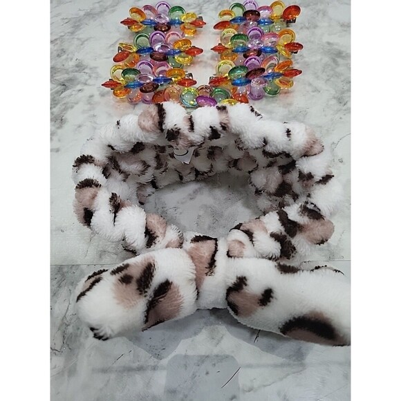 Girls Hair Accessories Cute Festival Colorful Retro Back 2 School - Picture 4 of 5